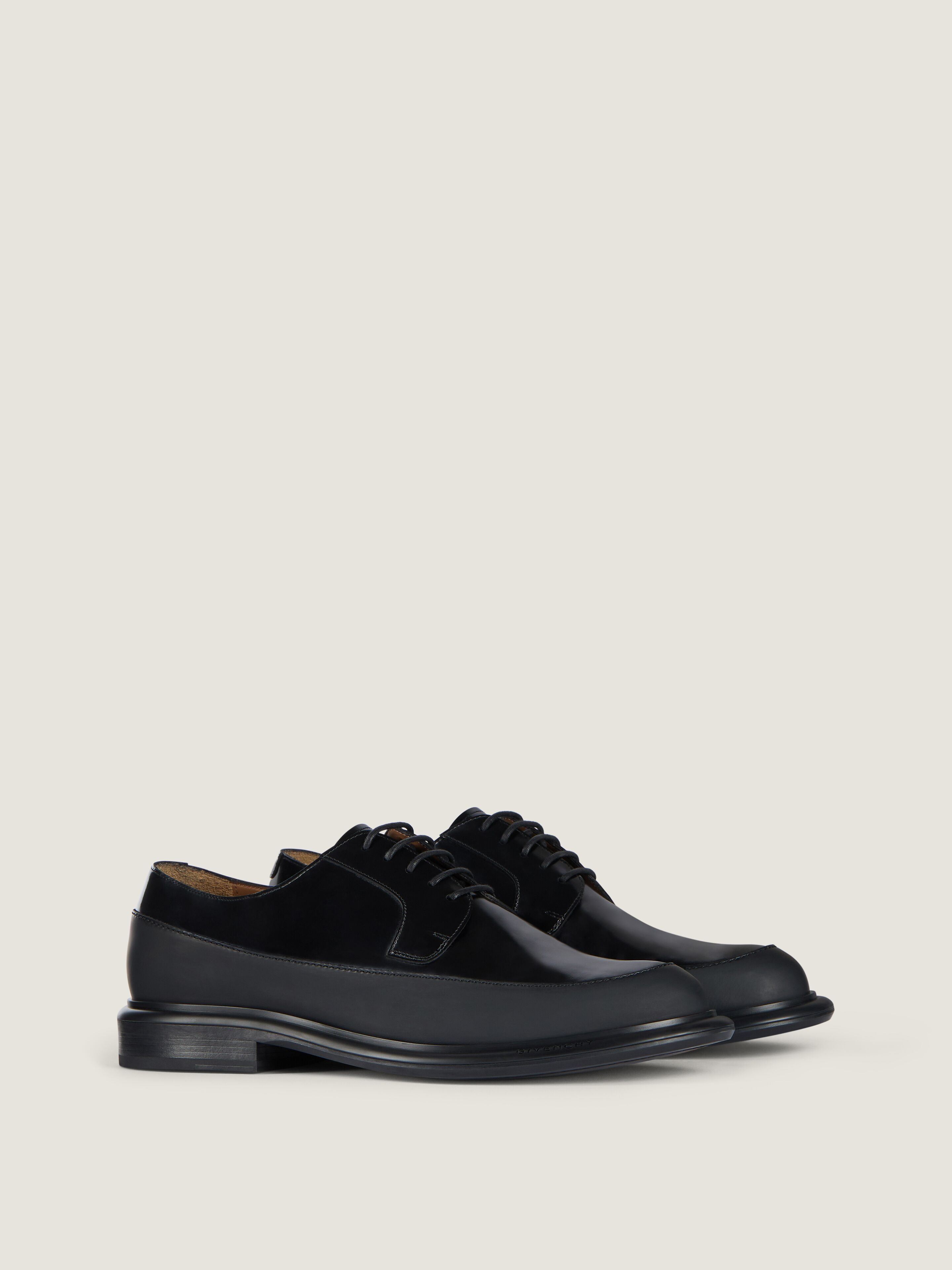 Gent derbies in leather